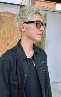 【メンズヘア】メンズブリーチ/ショート