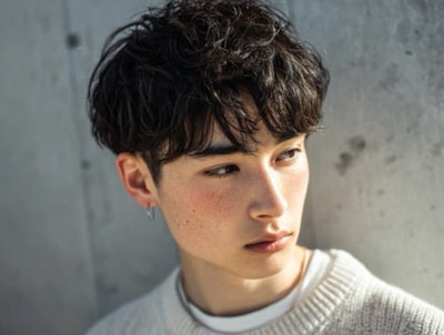 【束感×艶感】色気漂うマッシュウルフ