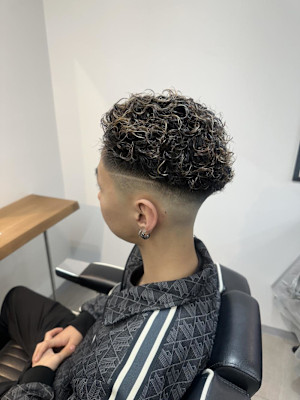 隼也/極道パーマ/メッシュ/フェード/大宮