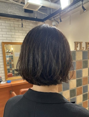 艶髪まとまる大人可愛いボブ【219スタイル】