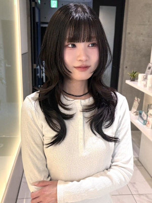 レイヤーカット/ハッシュカット/韓国ヘア