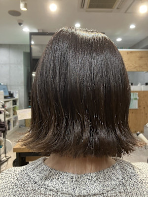 短めの外ハネボブ/クールショート