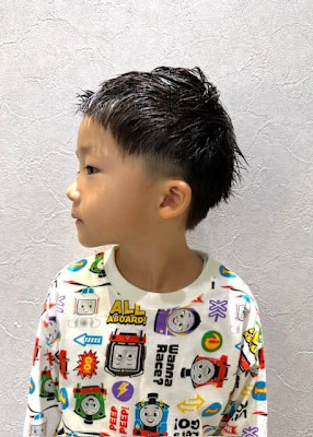 ツーブロキッズカット