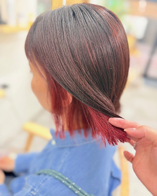 インナー同系色ローズカラー