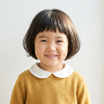 【キッズ・ショート】無邪気な愛されマッシュボブ