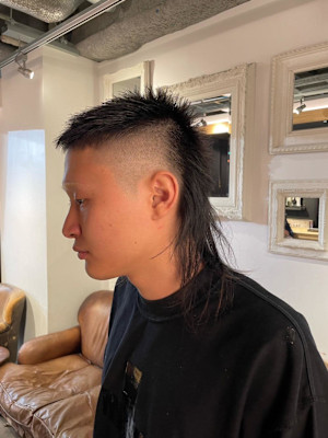 fade mullet フェードマレット