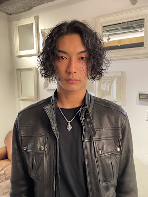 men's bob   メンズボブカット