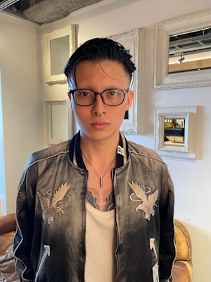 cut かきあげスタイル