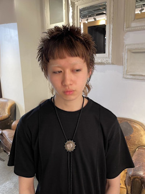 マレットヘア　mullet hair