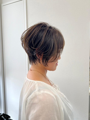 大人可愛い40代50代60代大人可愛いくびれショート