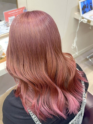 ブリーチ，赤カラー