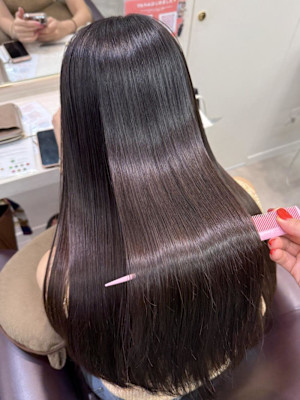 髪質改善ストレート