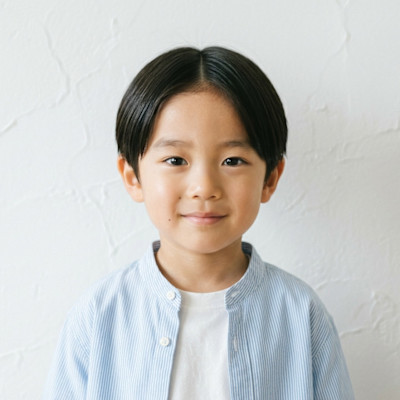 再現性◎キッズセンターパートショート