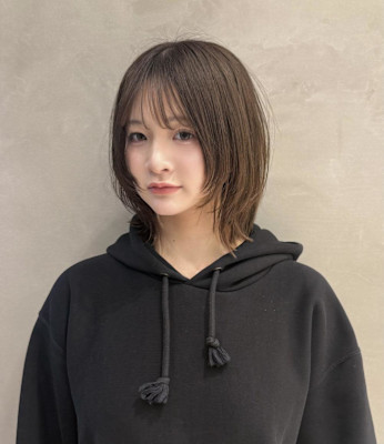 ボブ/レイヤー/くびれボブ