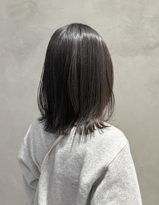 レイヤー/くびれボブ/髪質改善