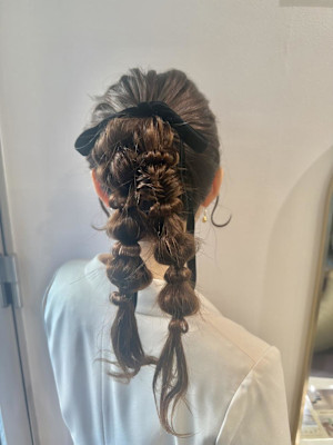 編みおろし/ふわふわアレンジ