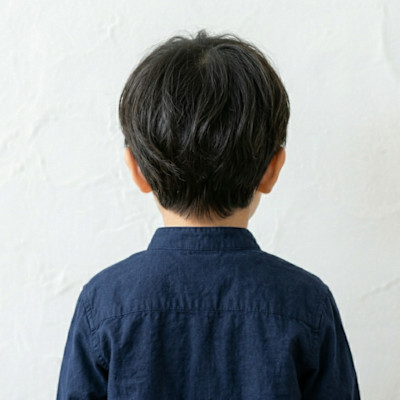 【都会的マッシュウルフ】シースルーバング×骨格補正キッズ