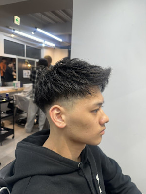 りつき/大宮/フェード/ジェットモヒカン/メッシュ