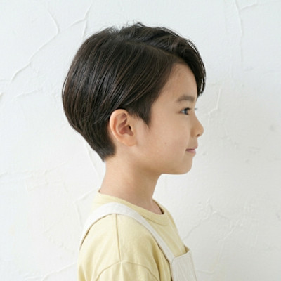 乾かすだけでキマる！爽やかキッズショート