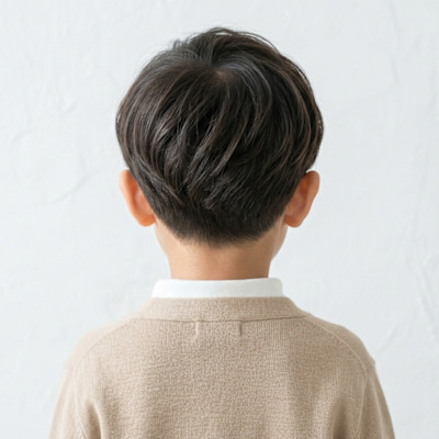 【キッズ】柔らかナチュラルマッシュショート