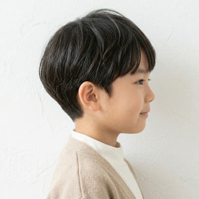 【キッズ】柔らかナチュラルマッシュショート