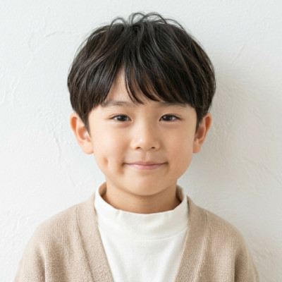 【キッズ】柔らかナチュラルマッシュショート