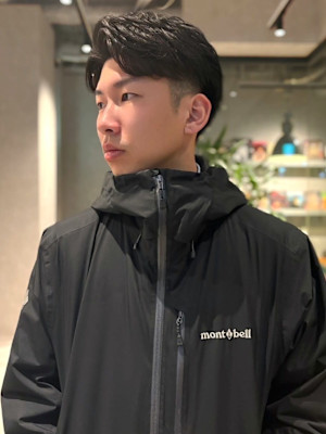 アップバング ビジネスヘア ツーブロック ニュアンスパーマ