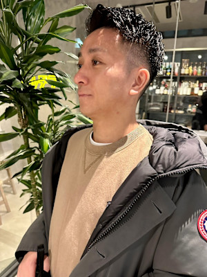 アップバングショート
