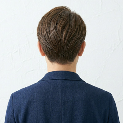 【清潔感】大人の爽やかアップバングショート