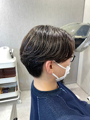 曲がる縮毛矯正×毛流れセンターパート