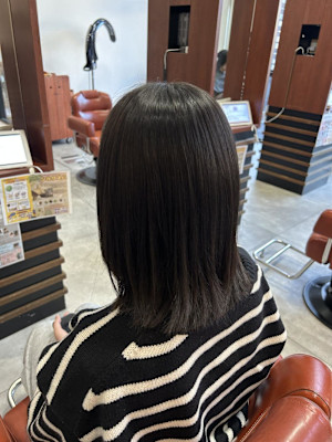 ぱつっとミディアム