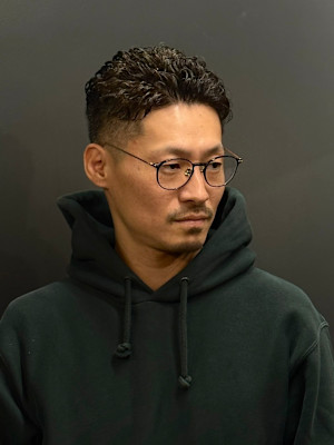 【バックパーマ】スキンフェード