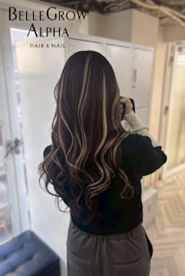 カラー＋エクステ