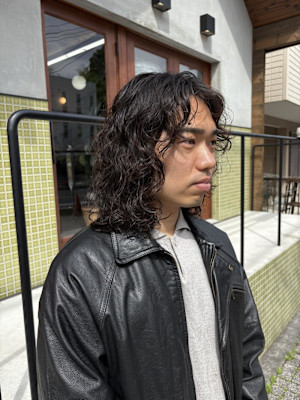 スパイラルパーマ