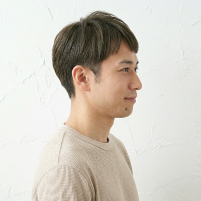 30代40代爽やかショートバング×ナチュラルアッシュ