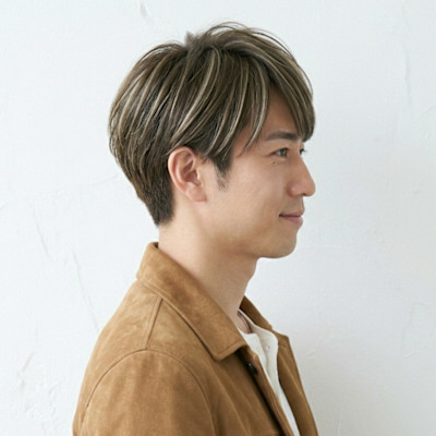 大人マッシュ×透明感オリーブベージュ