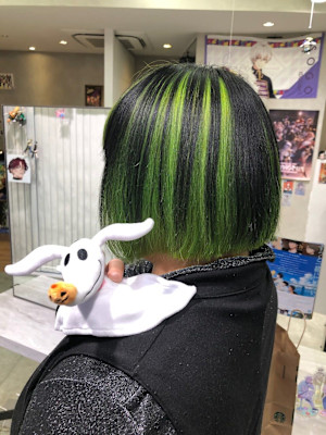 ▼ツイステ イメージカラー ライムグリーン アンブレラカラー