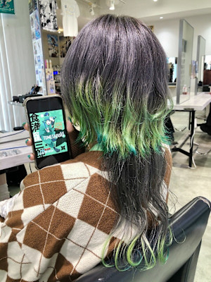 ▼忍たま 食満留三郎 推しカラー ブリーチカラー デザインカ