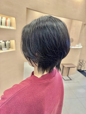 ショートウルフボブ