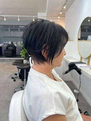 大人可愛い40代50代60代大人可愛いくびれショート