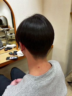 刈り上げスタイル