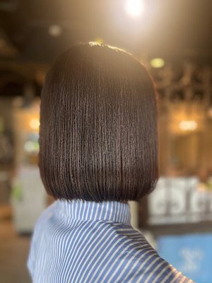ツヤで差がつく王道ボブ✨