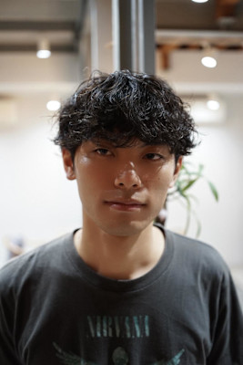 【kaito】men's パーマ