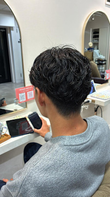 【石川町・元町】メンズパーマ/フェザーパーマ