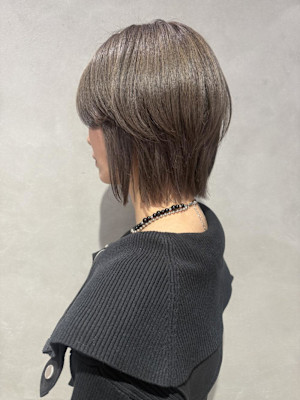 ミルクティーグレージュ/ブリーチカラー