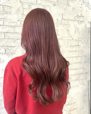 ブリーチダブルカラーラベンダーピンクカラー 池袋