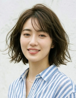 20代30代40代　ひし形くびれ小顔ミディ＃21　烏丸