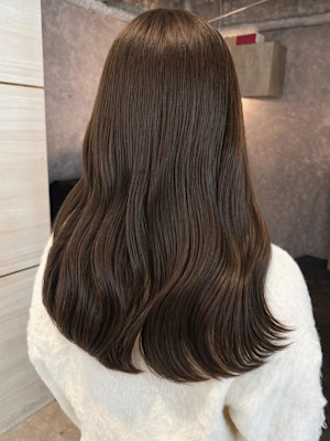 《高橋亜美》アッシュブラウン/透明感カラー/大宮