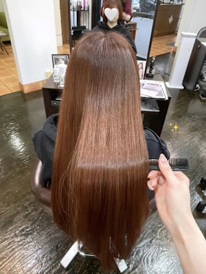 髪質改善カラー♪