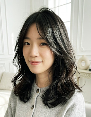 20代30代40代　透明感・海外風レイヤー＃6　烏丸